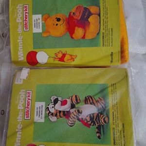 VTG DISNEY WINNIE THE POOH BUCILLA STUFFED ANIMAL WOW